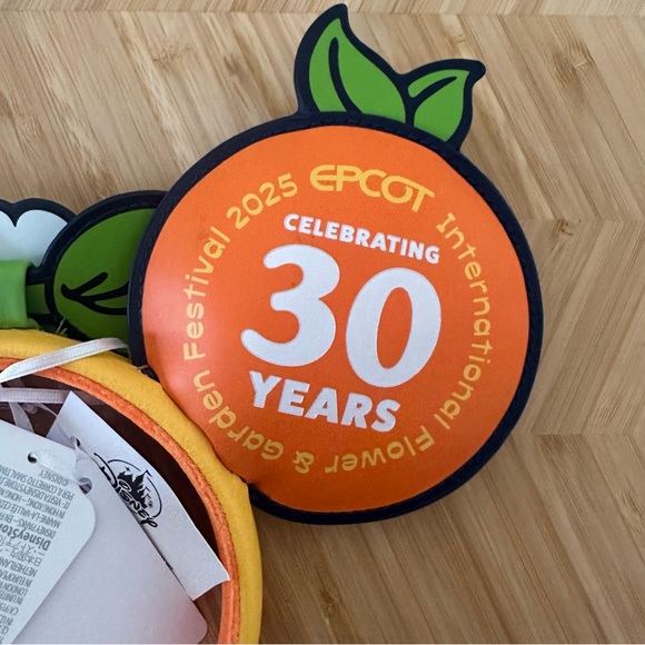 NWT Disney Orange Bird Loungefly Ear EPCOT International Flower & Garden - Picture 7 of 8